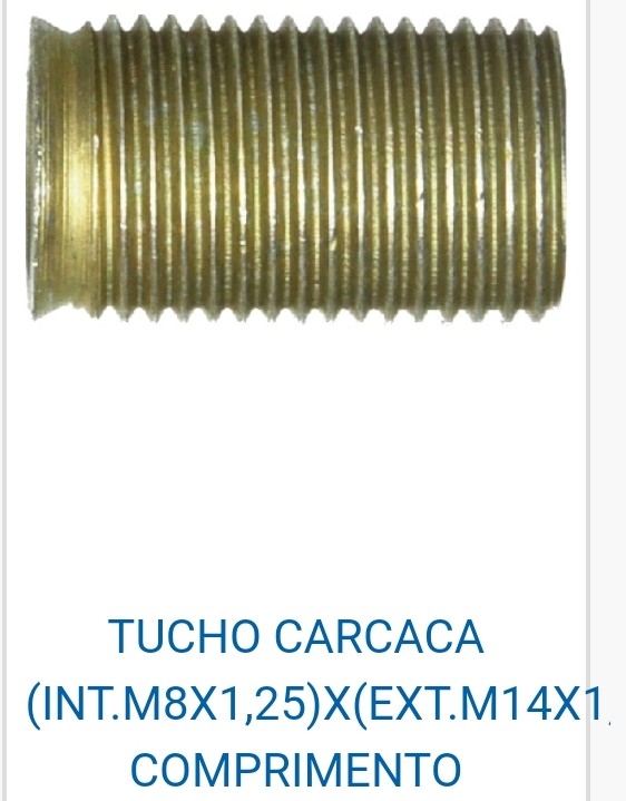TUCHO 8X1,25x14X1.50x 26MM