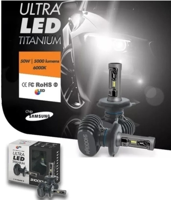 KIT ULTRA LED H1 6000K 5000LM